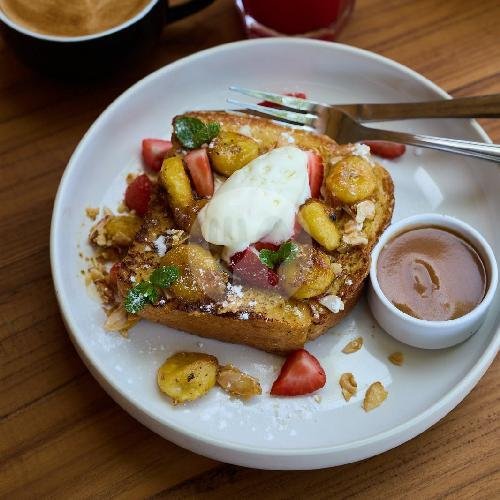 Merch French Toast menu Merch Cafe Amsterdam, Pererenan