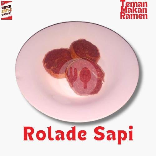 Rolade Sapi menu Ramen Sapi Ishokuiki, Terong Tawah