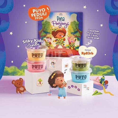 Silky Kids Bundle menu Puyo Silky Desserts, Level 21 Mall