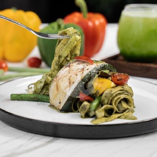 Vegan Pesto Tagliatelle menu Dispensary By Body Factory, Canggu
