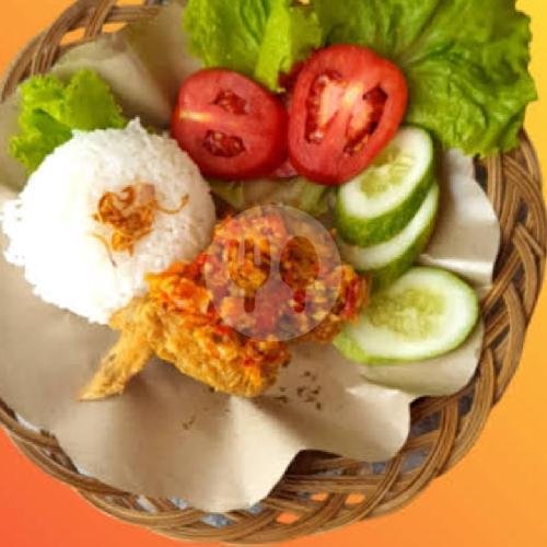 Nasi Ayam Geprek Medium menu Oemah Geprek, Kekalik
