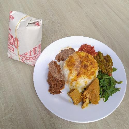 Nasi Rendang Daging menu RM. Masakan Padang Restu Bundo, Taman Sari