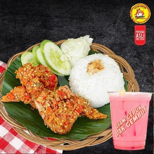 Paket Gempi Wings menu Ayam Gepuk Pak Gembus, Tabanan Bali