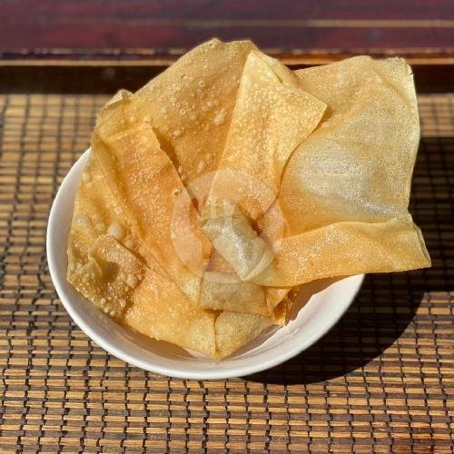 Pangsit Goreng Ayam per pcs menu Bakmie Adamie, Dewi Sri