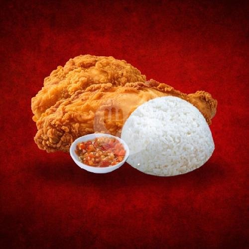 Ayam Geprek Dada Jumbo menu Geprek 10000 Punia, Mataram Kota