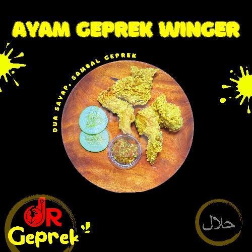 Ayam Geprek Winger menu Dr Geprek, Jalan Swasembada, No 133