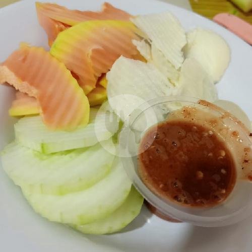 Rujak Colek Gula Pasir menu Aneka Rujak Kak Joe, Denpasar