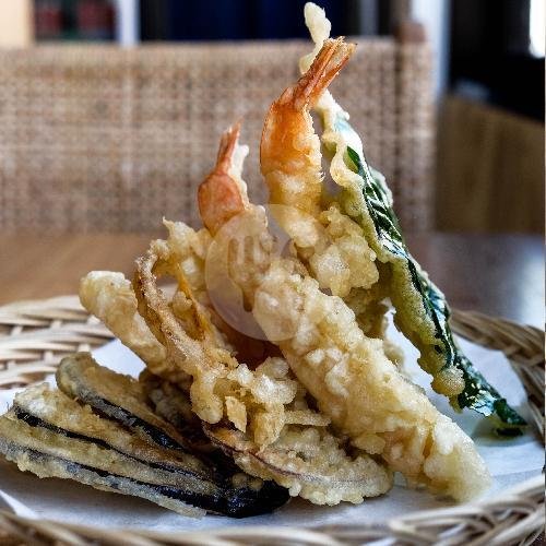 Assorted Tempura menu Okaeri Japanese Restaurant, Berawa Canggu