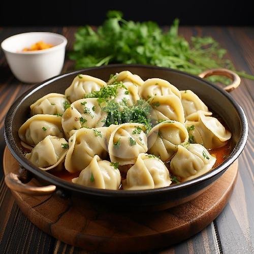 Dumplings Beef (Frozen) - 500gr menu Mama Rada (Dumplings, Syrniki, Mors, Olivier, Crepes). Canggu