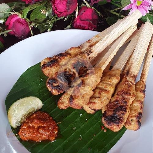 Sate Lilit 10 Tusuk menu Warung Be Genyol Men Nana, Denpasar