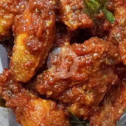 Chicken Wing Pedas menu Ayam Kribo Jrv