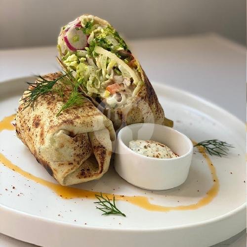 Chicken Caesar Wrap menu Tarabelle Donuts, Coffee & Eats