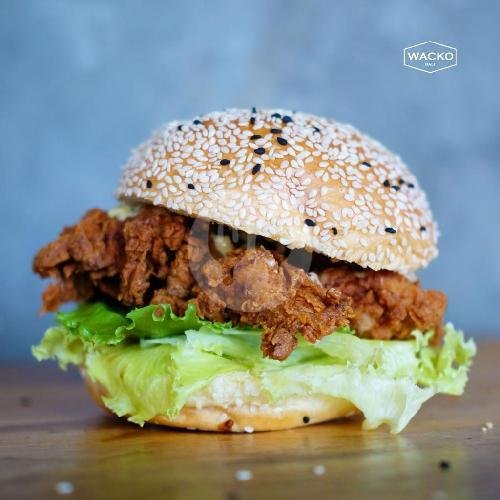 BMFC Burger menu Wacko Burger, Drupadi