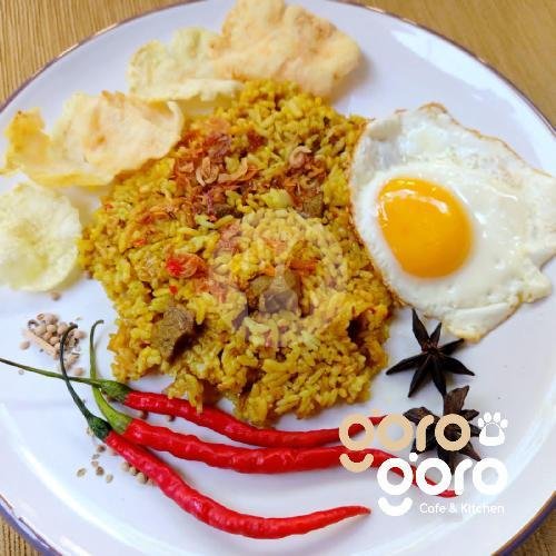 Nasi Goreng Kambing (NaGoBing) Ala Kebon Sirih menu Goro Goro Cafe & Kitchen, Bypass Ngurah Rai