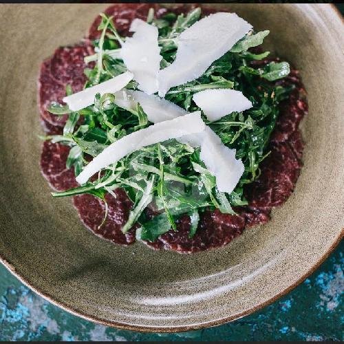 Carpaccio Di Manzo All Olio Tartufato Single menu Pizza Fabbrica, Canggu