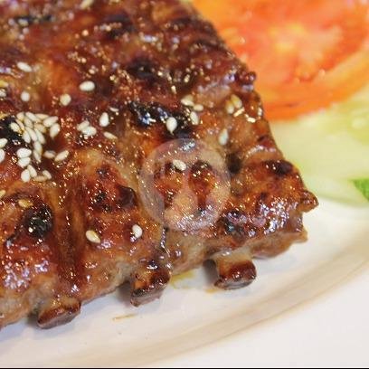 BBQ Pork Ribs with BBQ Sauce Regular Size menu Mr. Po Chi, Ungasan Bali
