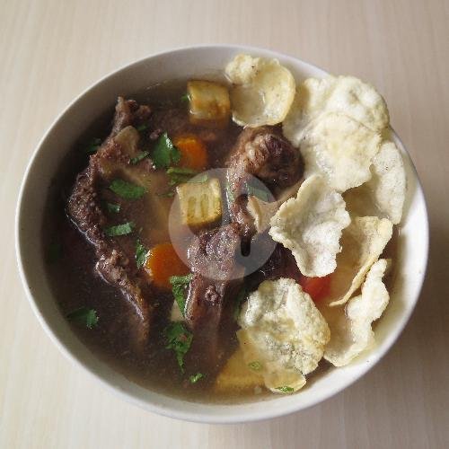 Sop Buntut menu Soto Pak 'J, Kuta