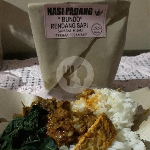 Nasi Jinggo Rendang Sapi menu Nasi Jinggo Padang BUNDO, Jl. Buana Raya