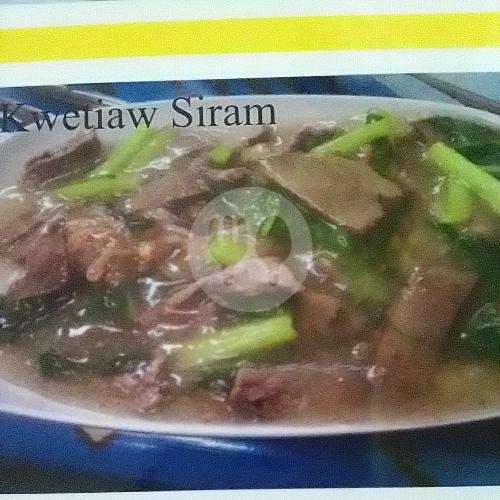 Kwetiaw Siram Sapi menu Happy Mie, Kerobokan Badung Bali