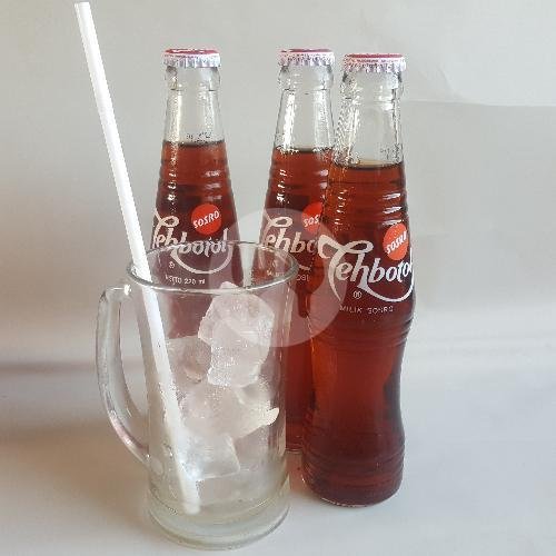 Teh botol menu Warung Bu Diah (WBD), Denpasar