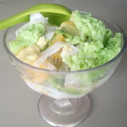 Es Teler Tape Hijau menu Top Ice Teler Supernova, Tuban