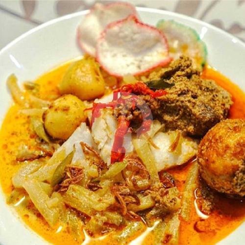 Katupat / Lontong Sayur Pake Telor menu Ketoprak & Ketupat Sayur Minang, Denpasar