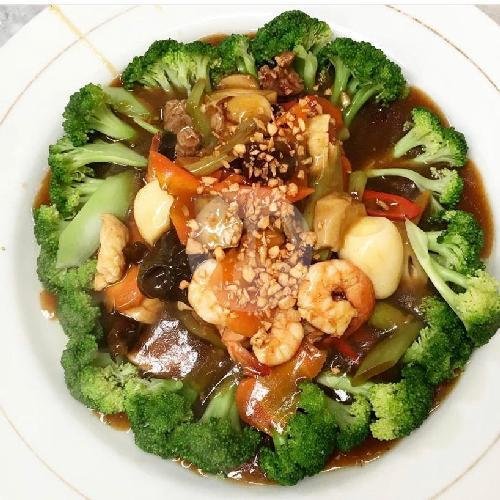 Brocoli Seafood menu Huasan Chinese Food Bali, Jl Sunset Road Blok 1-2 225x
