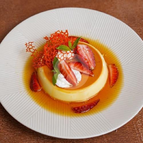 Cream Caramel menu Abunawas Restaurant, Imam Bonjol