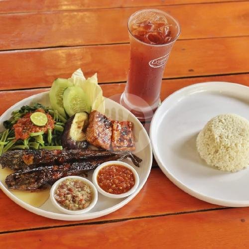 Paket Lele Bakar Madu Komplit menu Ayam Bakar Bali Tulen, Kampial