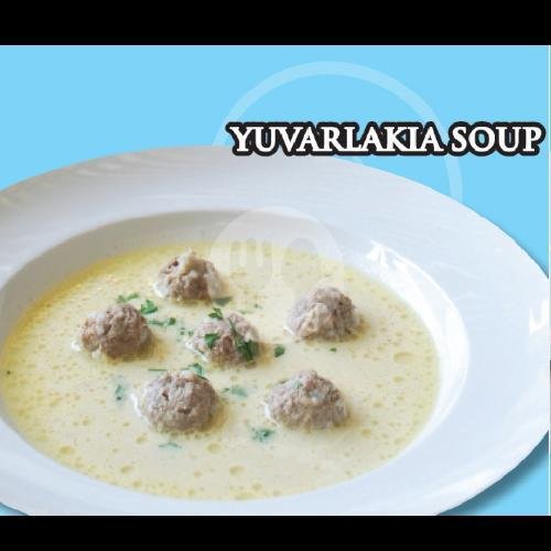 Yuvarlakia Soup menu El Greco Greek Restaurant, Seminyak