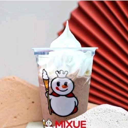 Chocolate Cookies Smoothies menu Mixue, Uluwatu