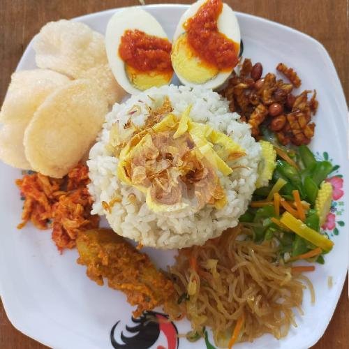 Nasi Lemak + Telur menu Medan 88 II, Sidakarya