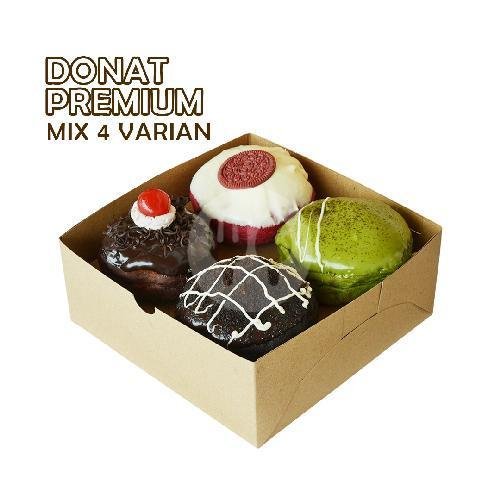Donat Premium Mix 4 Varian menu Kim Artisan Bakery