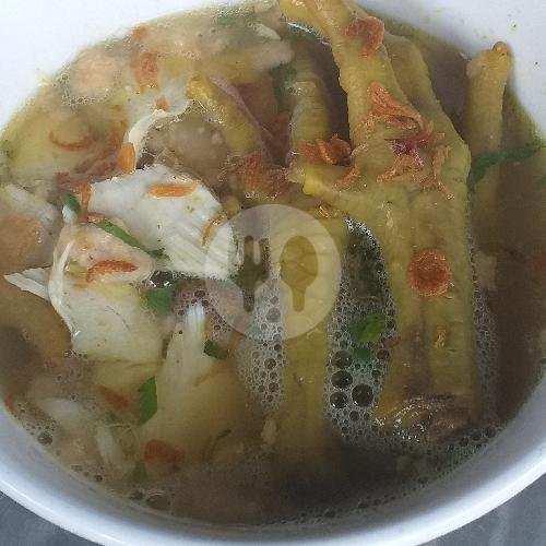Soto Ayam + Ceker menu Soto Ayam Mas Har, Kediri Tabanan