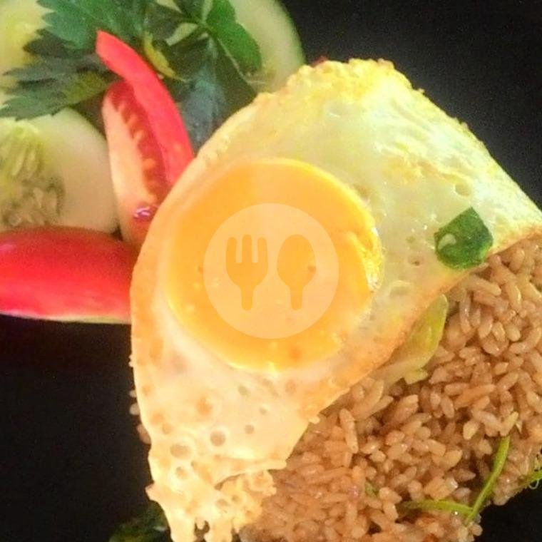 Nasi Goreng Telur menu Lalapan Makrul, Senggigi