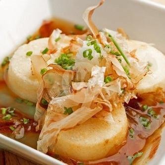 Agedashi Tofu menu TYGR Sushi, Pantai Berawa