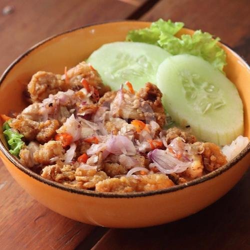 Rice Bowl Ayam Sambal Matah menu MANDALA KAFE, Kediri Tabanan