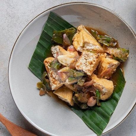 Tahu Gejrot menu Warung Bendega, Denpasar