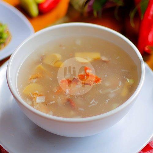 Sup Jamur Kepiting menu Waroeng Dedusun, Uluwatu