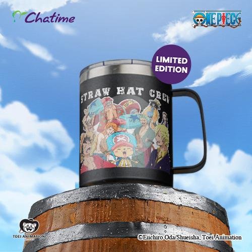 Mug One Piece Straw Hat Crew menu Chatime x Cupbop, Uluwatu Bali
