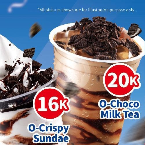 O-Choco Milk Tea menu MIXUE GOLD NANGKA, Jalan Nangka Utara No 190x
