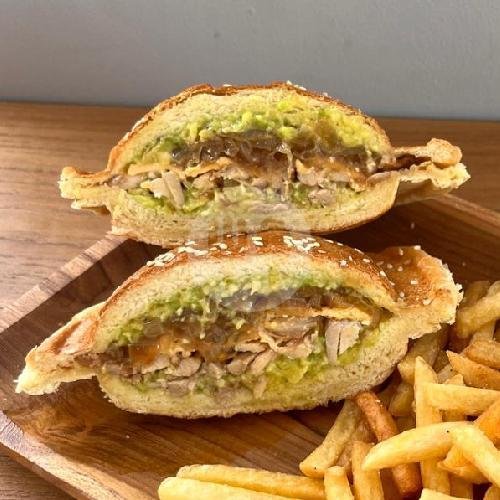 NEW ! AVOCADO UFO BURGER menu Food Factory Original ( French Tacos & Ufo Burger, Breakfast), Jl. Mertanadi