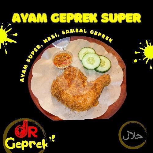 AYAM GEPREK SUPER menu Dr Geprek, Jalan Swasembada, No 133
