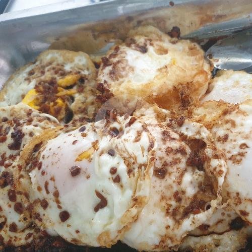 Telur ceplok pontianak (viral) menu warung Juara Rasa, Puri Gading