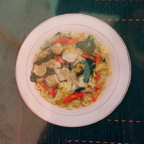Mie Kuah menu RM. Vegetarian dan Vegan Dapur Sayur, Beaq Ganggas
