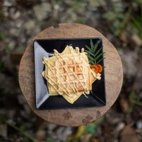Wafle Greentea menu M. Aboe Talib Kediri Tabanan