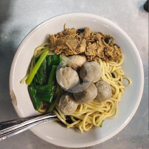 mie ayam bakso sapi kecil menu Purnama Bakso Blitar, Tuban 1