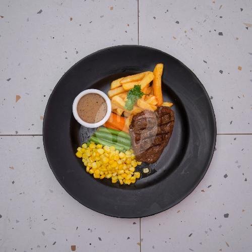 Tenderloin Import Reguler menu Obonk Steak & Ribs, Teuku Umar