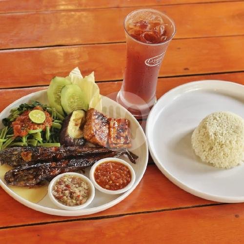 Paket Lele Bakar Komplit menu Ayam Bakar Bali Tulen, Kampial