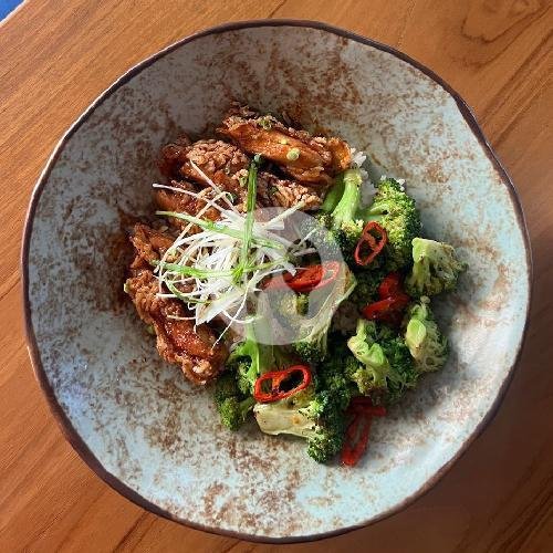 Chicken Terriyaki Broccoli menu STED Cafe ( Poke Bowl ), Pererenan